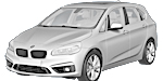 BMW F45 C1355 Fault Code
